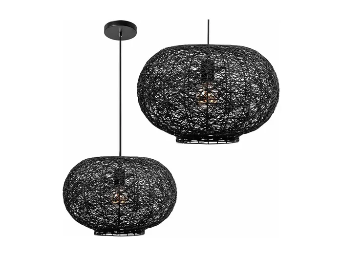 Lámpara Toolight App1321-1Cp Black