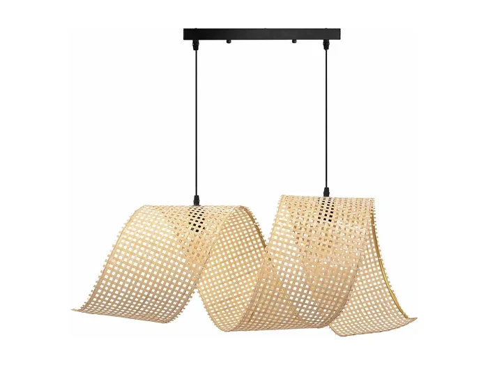 Lámpara Toolight App1644-2Cp Spiral Boho 85Cm Beige