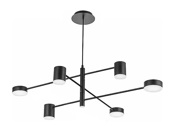 Lámpara Toolight App597-6C Black