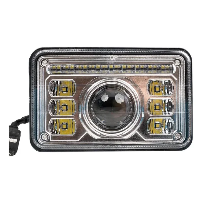 LED Faro delantero para tractor LED/69W/10-30V IP69 5700K rectangular