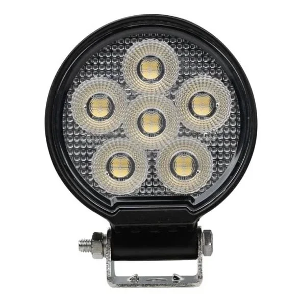 LED Foco para coche BLACK LED/24W/10-30V IP69 5700K redondeado