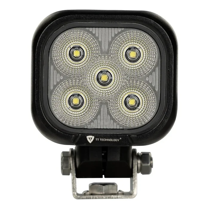 LED Foco para coche BLACK LED/50W/10-30V IP69 5700K cuadrado