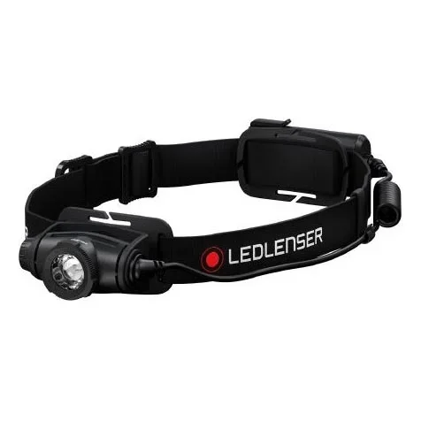 Ledlenser H5 CORE – Linterna frontal LED regulable, LED/1xAA, IP67, 350 lm, 20 h, negra