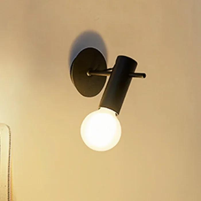 LEDS-C4 Nude aplique E27 negro