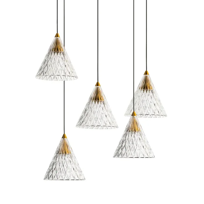 LEDS-C4 Veneto lámpara colgante LED 5 luces blanco