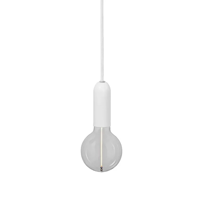 LEDVANCE Vintage 1906 Round colgante, blanco