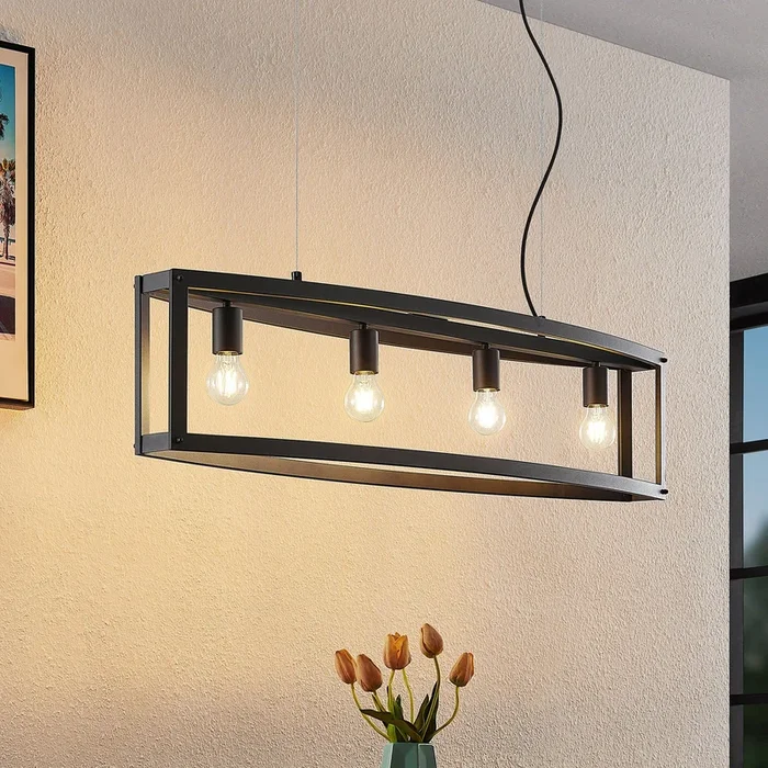 Lindby Mizgin lámpara colgante sin rejilla 4 luces