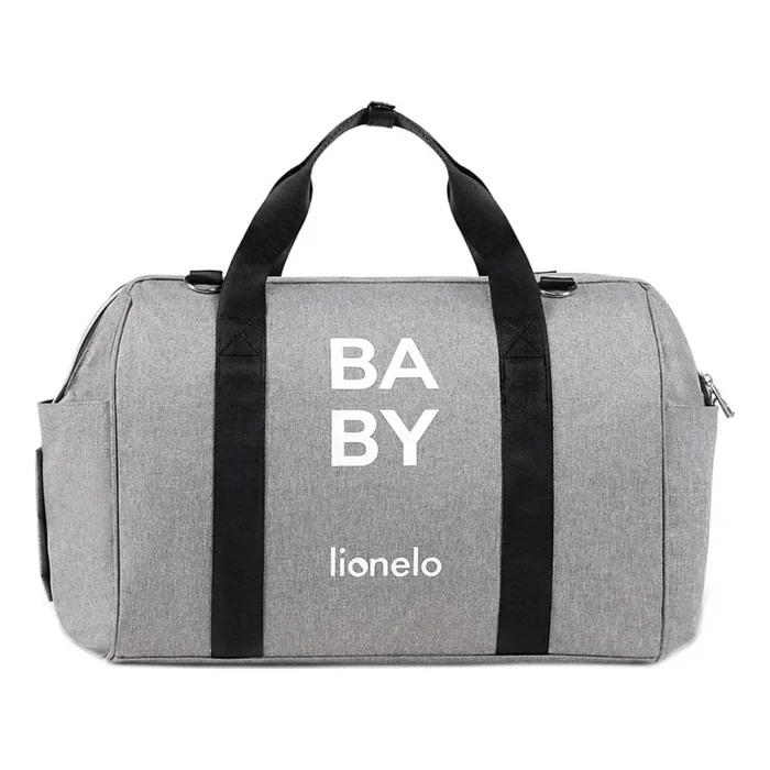 Lionelo – Bolso cambiador para cochecito IDA Gris Hormigón