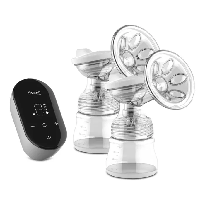 Lionelo – Extractor de leche materna eléctrico recargable doble TWEE GO 5V 1100 mAh 150 ml