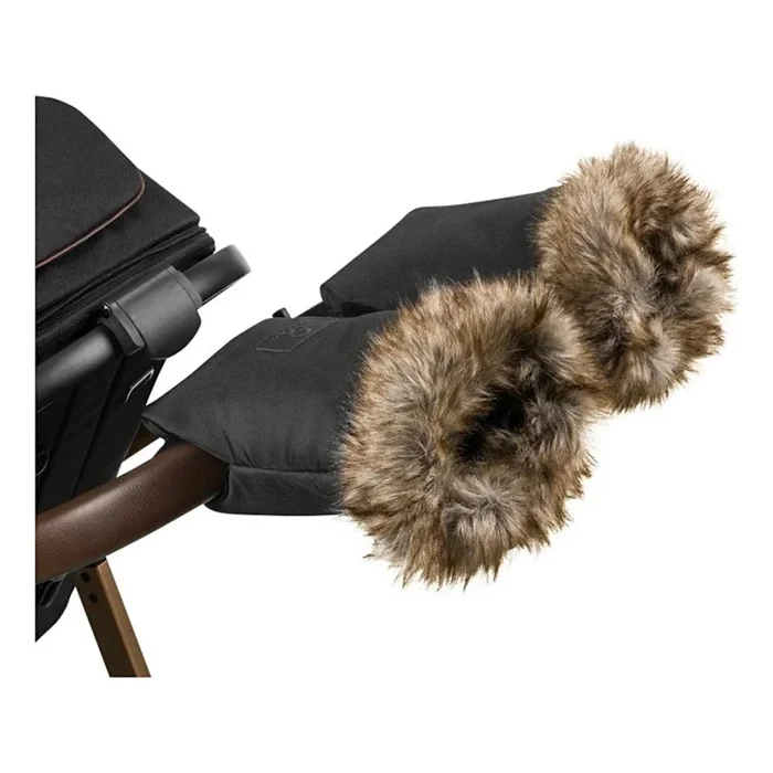 Lionelo – Manoplas para cochecito HANDMUFF Negro