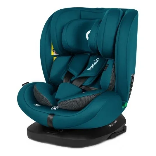 Lionelo – Silla de coche con base giratoria BASTIAAN i-Size 40-150 cm Azul índigo