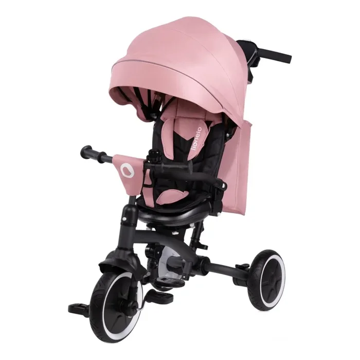 Lionelo – Triciclo infantil TRIS PLUS Pink Rose