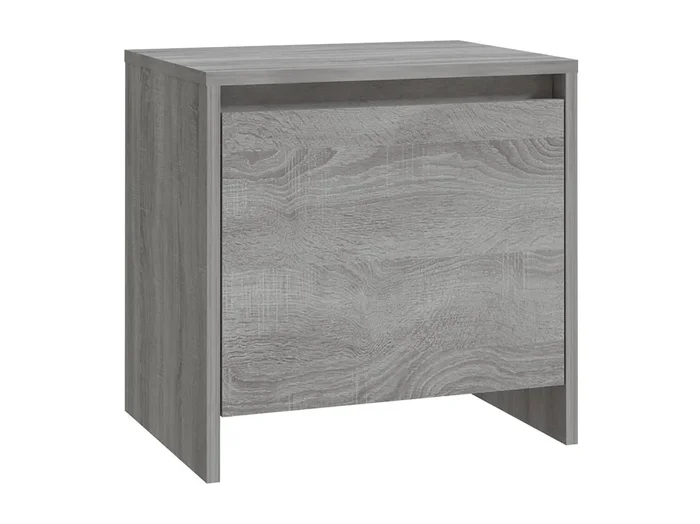 Little Rock Mesita de noche madera de ingeniería gris Sonoma 45x34x44,5 cm