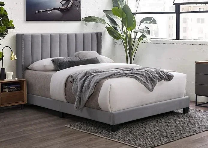 Lola Grey Queen Bed