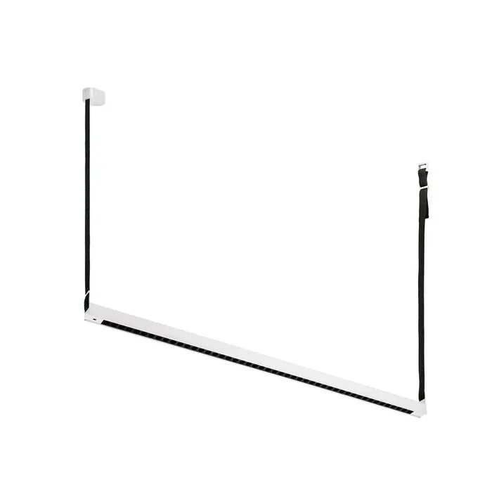 LOOM DESIGN Lámpara colgante LED Belto, blanca