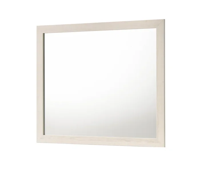 Lorraine Antique White Bedroom Mirror (Mirror Only)