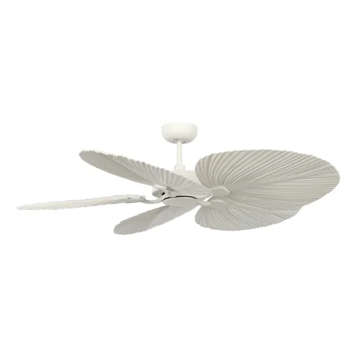 Lucci Air 21065449 – Ventilador de techo BALI diá. 132 cm blanco/color crema + control remoto