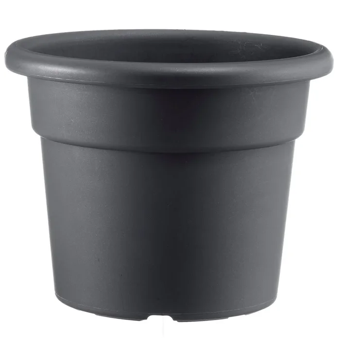 Maceta Cilíndrica Ø 20 Cm Antracita