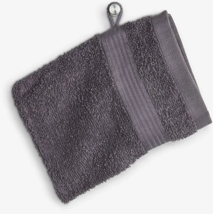 Manopla de baño KARLSTAD 15×21 gris oscuro