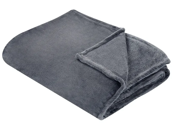 Manta BAYBURT 150 x 200 cm Gris