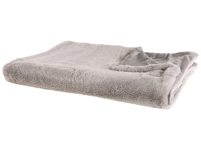 Manta CHAAB 200 x 220 cm Gris claro