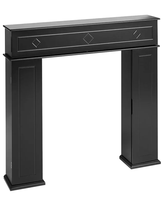 Marco para chimenea MISPEC Negro
