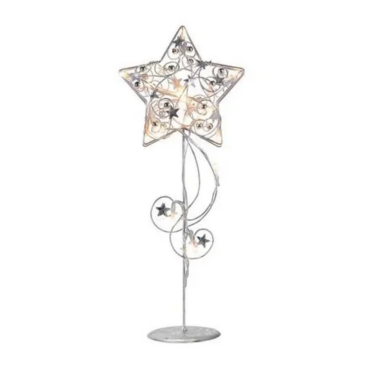 Markslöjd 703323 – LED Decoración navideña HAGABERG 20xLED/0,5W/230/24V color plata