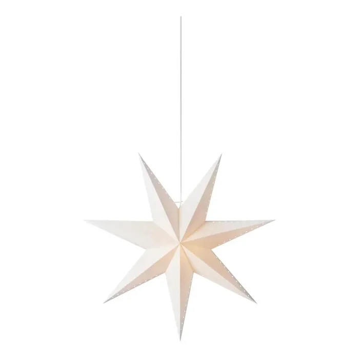 Markslöjd 705927 – Adorno navideño LIVELY 1xE14/6W/230V Ø 60 cm blanco