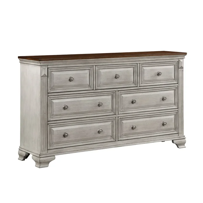 Marquette Gray/Brown Dresser