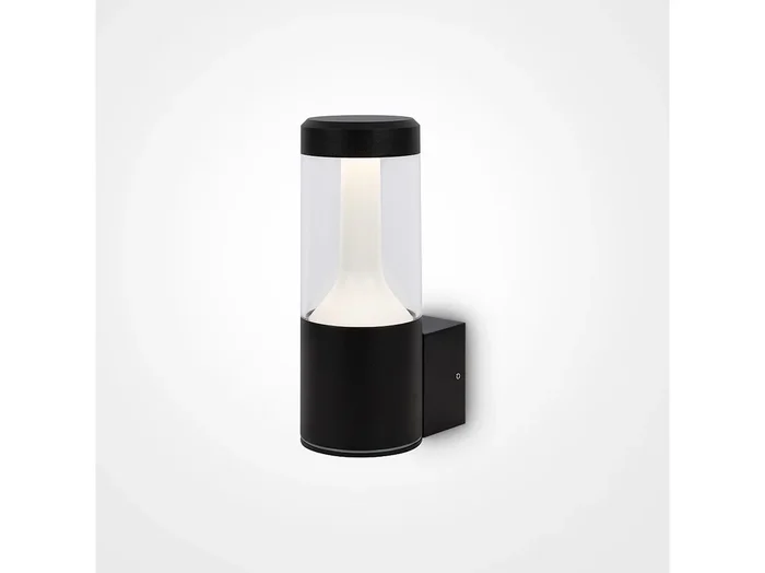 Maytoni Koln Aplique Exterior Moderno Negro 4000K IP54
