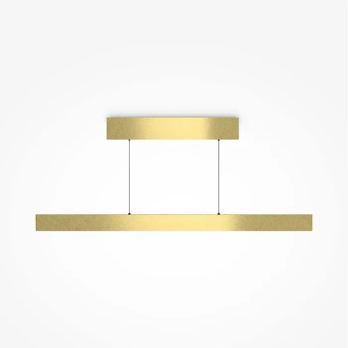 Maytoni Lámpara colgante LED Ephoria, latón, aluminio, longitud 116 cm