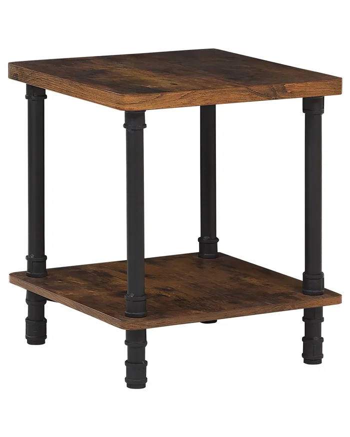 Mesa auxiliar VERIL Marrón oscuro