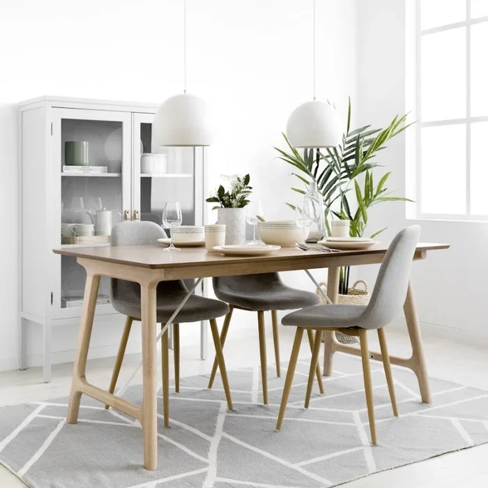 Mesa comedor natural 160 Ash Natural – Kenay Home