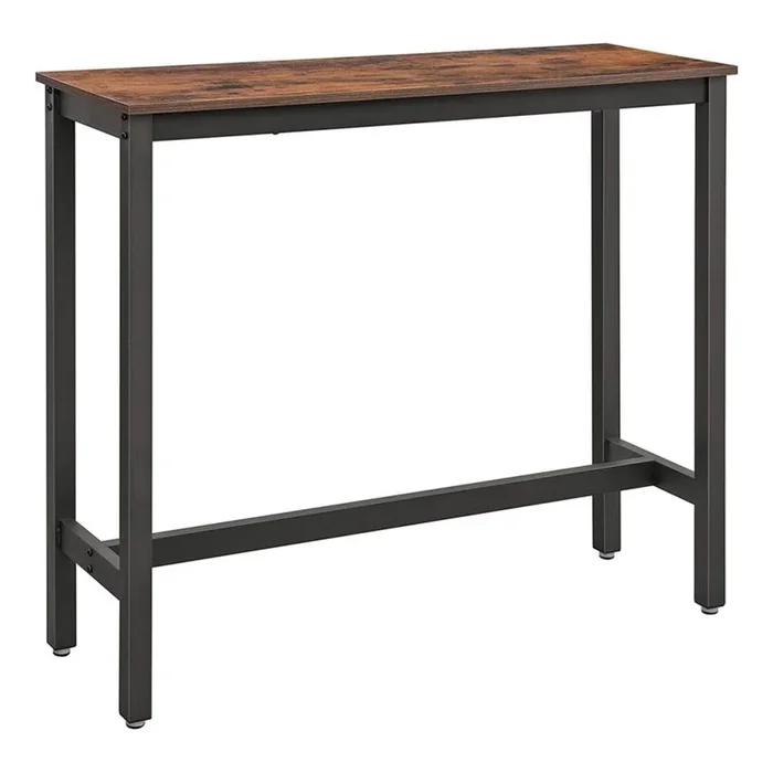 Mesa de bar BARTIS marrón/negro