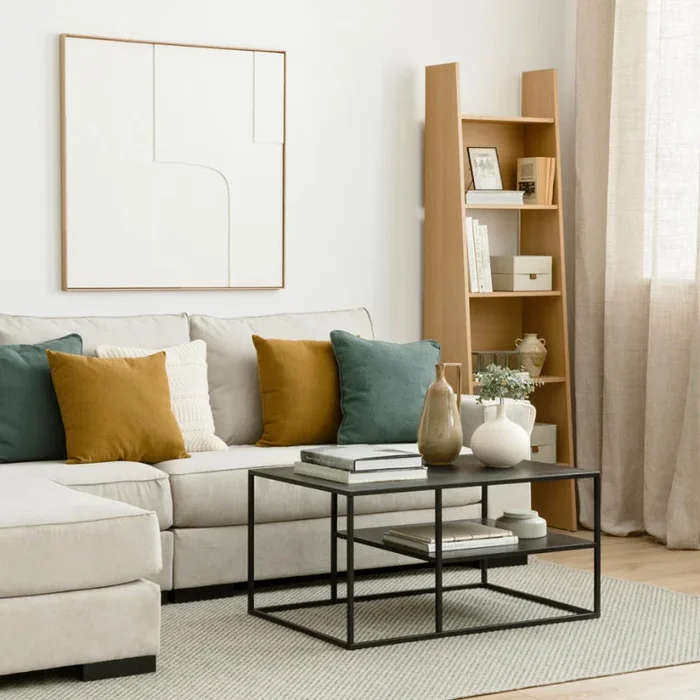 Mesa de centro negra Navan – Kenay Home