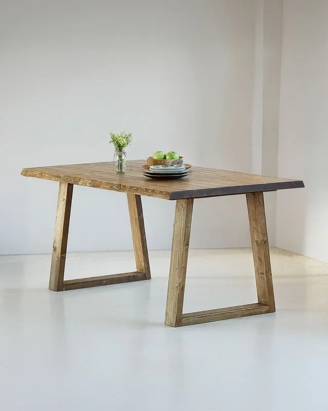 Mesa de comedor Aura Roble envejecido 240 x 85 – Hannun