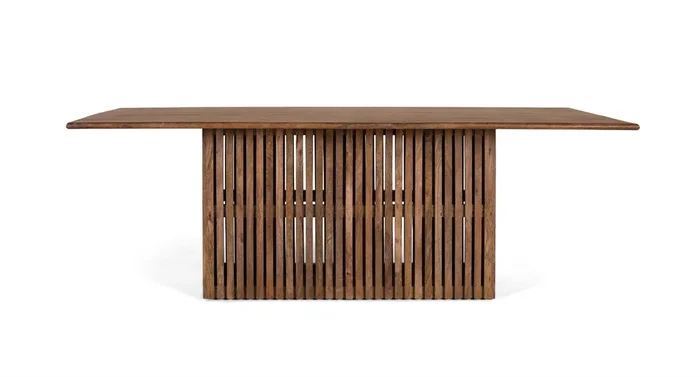 Mesa de comedor de madera de mango