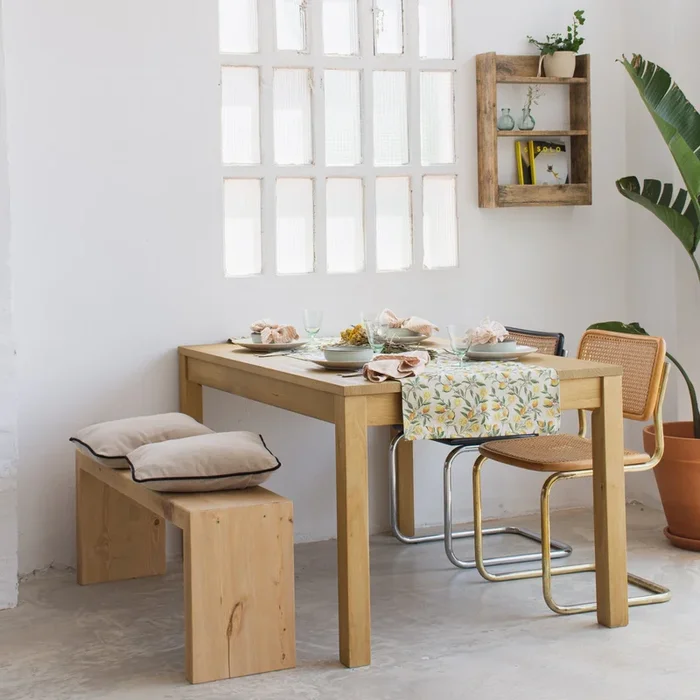 Mesa de comedor Noley Blanco 120 x 75,5 x 70 – Hannun