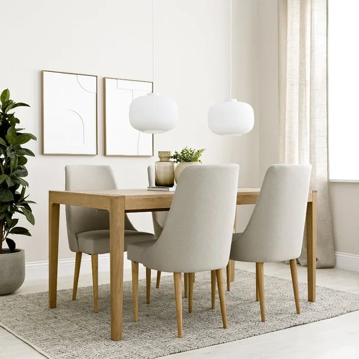 Mesa extensible roble 160 Vinti Natural – Kenay Home