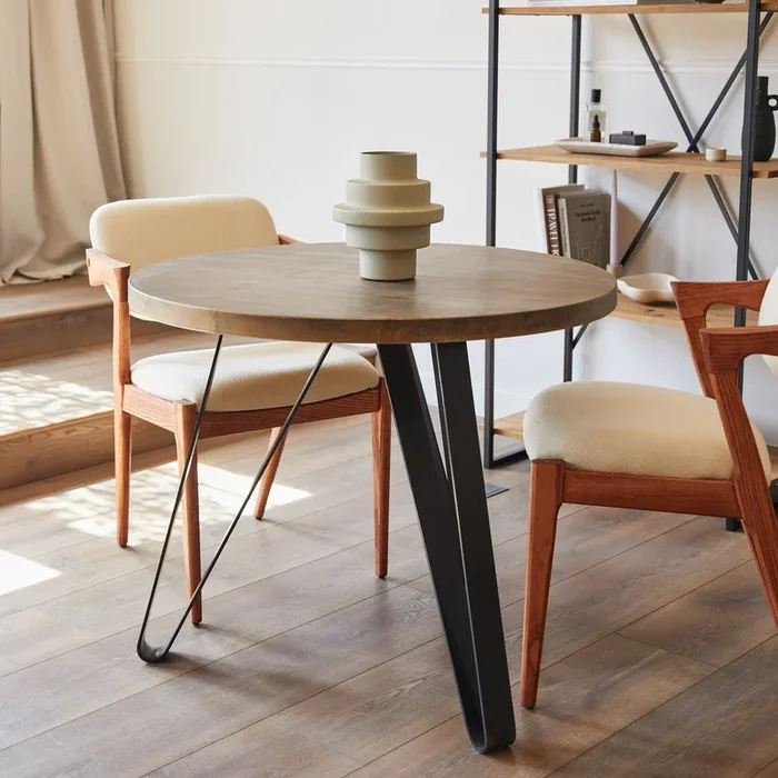 Mesa redonda de comedor Wanda Olivo 120 x 77 – Hannun
