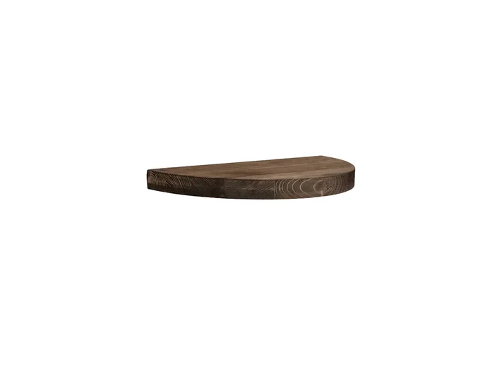 Mesita de noche de pared de madera de abeto Decowood en color nogal de 40×3,2cm – TOKYO – DECOWOOD