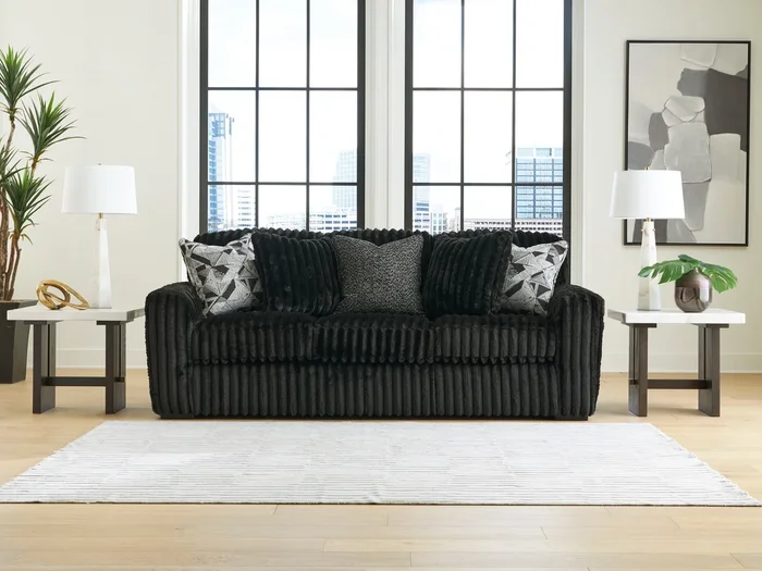 Midnight Madness Onyx Sofa