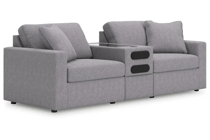 Modmax Granite 3-Piece Performance Fabric Sectional