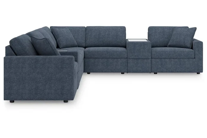 Modmax Ink 8-Piece Performance Fabric Sectional