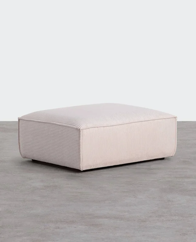 Módulos para Sofá de Pana Gruesa Kilhe Beige Seashell – The Masie