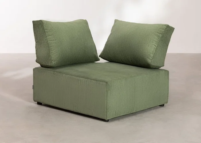 Módulos para Sofá en Pana Kata Verde Army – SKLUM
