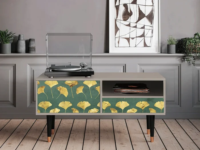 Mueble de TV – 115х59х48 cm – T3 – Gingko leaves, Arena