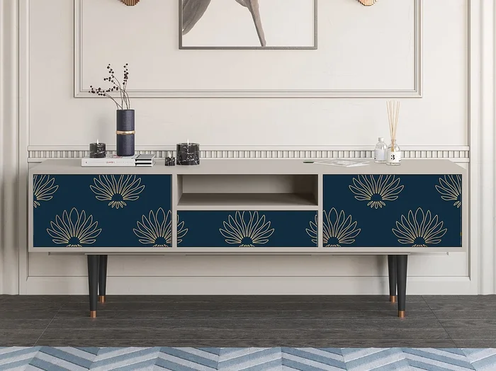 Mueble de TV – 170х59х41 cm – T6 – Blue Lotus, Arena