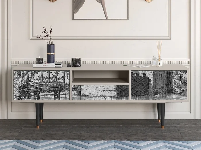 Mueble de TV – 170х59х41 cm – T6 – Castle by Breugel, Arena