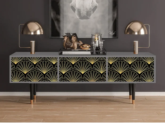 Mueble de TV – 170х59х48 cm – T4 – Bird of Juno, Gris